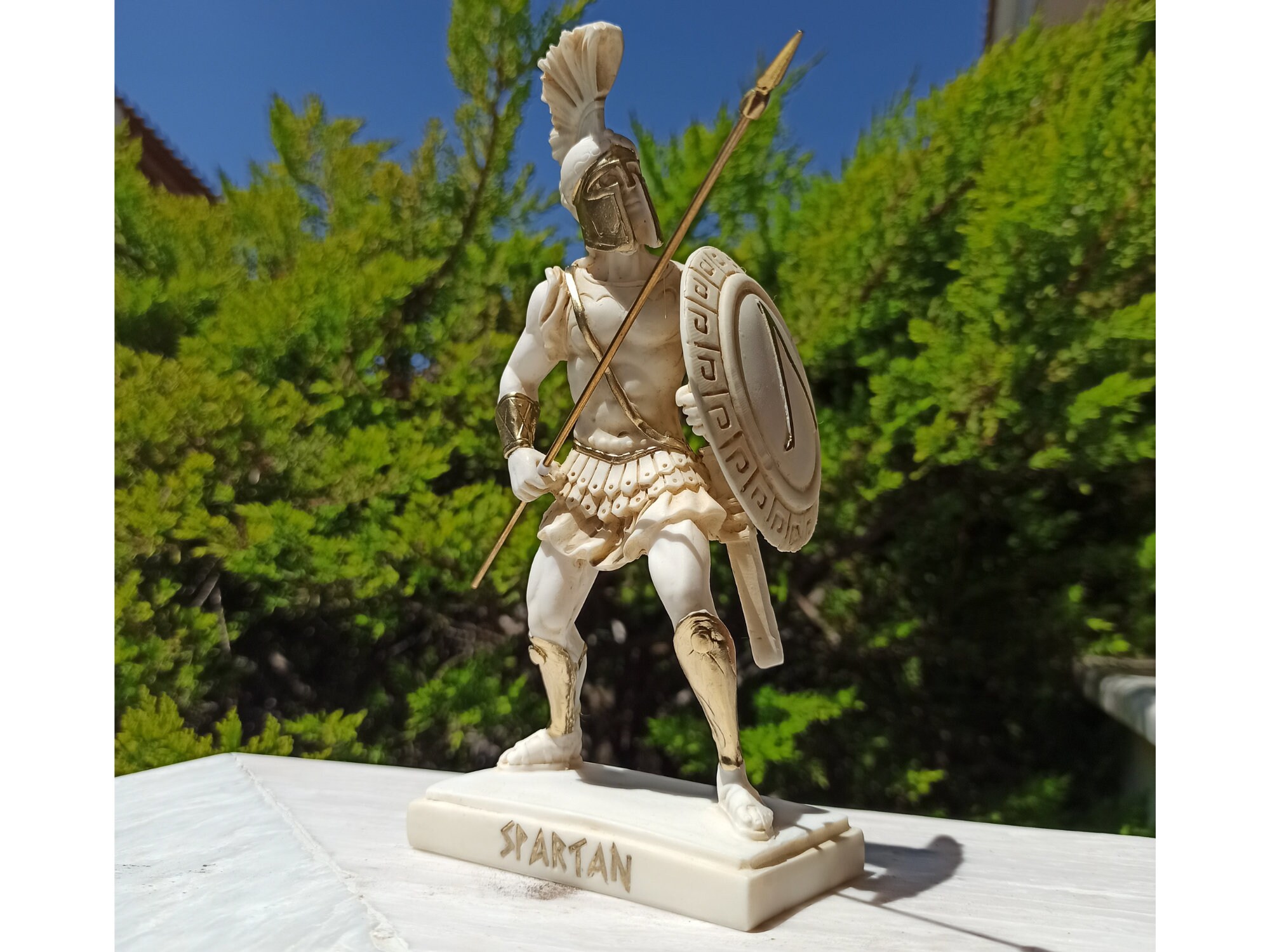 スパルタ戦士像、古代ギリシャ美術、室内装飾 - Etsy 日本