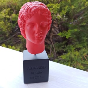 Famous Greek Statue of Alexander The Great, Modern Sculpture