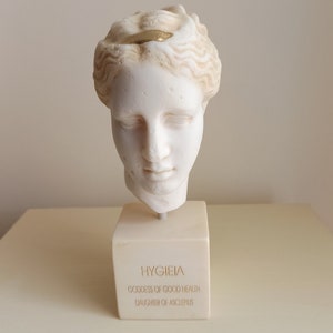 Table sculpture, Art Deco, Office Décor Hygeia