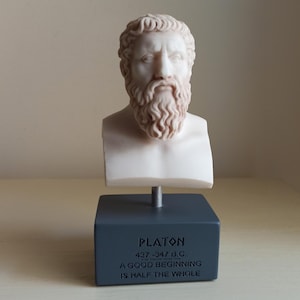 Platon Statue, Ancient Greek Art, Interior Decorating