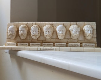 Ancient Greek Philosophers, Art Deco, Unique Gift