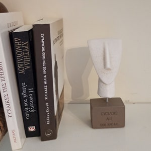 Cycladic Sculpture, Greek decoration, Office Decor