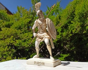 Spartan Worrior Statue, Ancient Greek Art, Interior Decorating