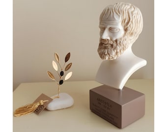 Aristotle Sculpture, Famous Philosopher, Greek Statue