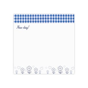 Charming Floral Sticky Notepad - Perfect for Daily Notes, Office Memo, Gift for Friends, Home Organization, Cute Stationery