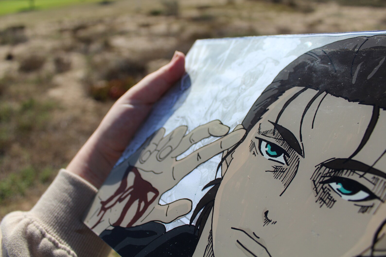 eren yeager painting