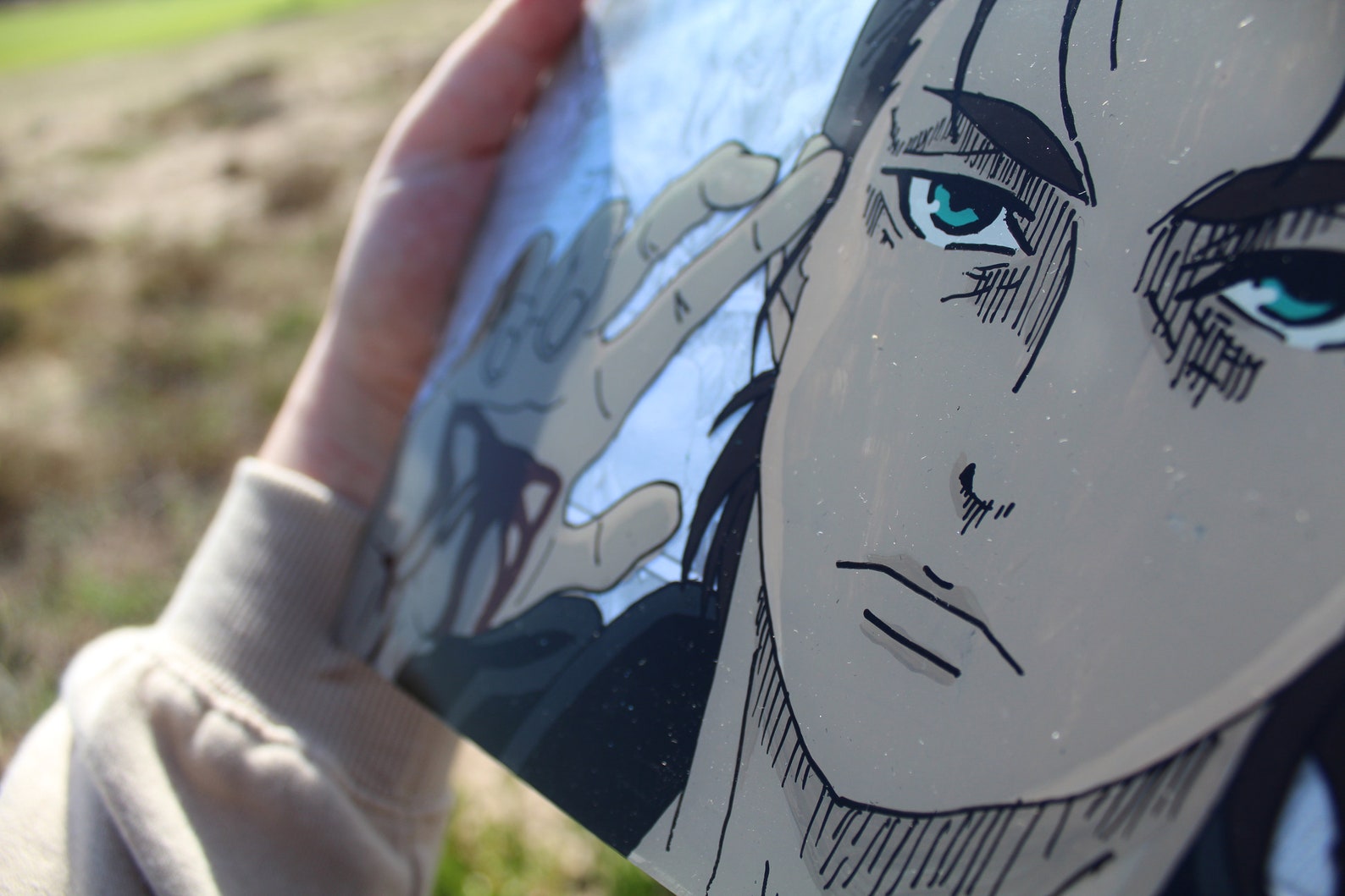 eren yeager painting