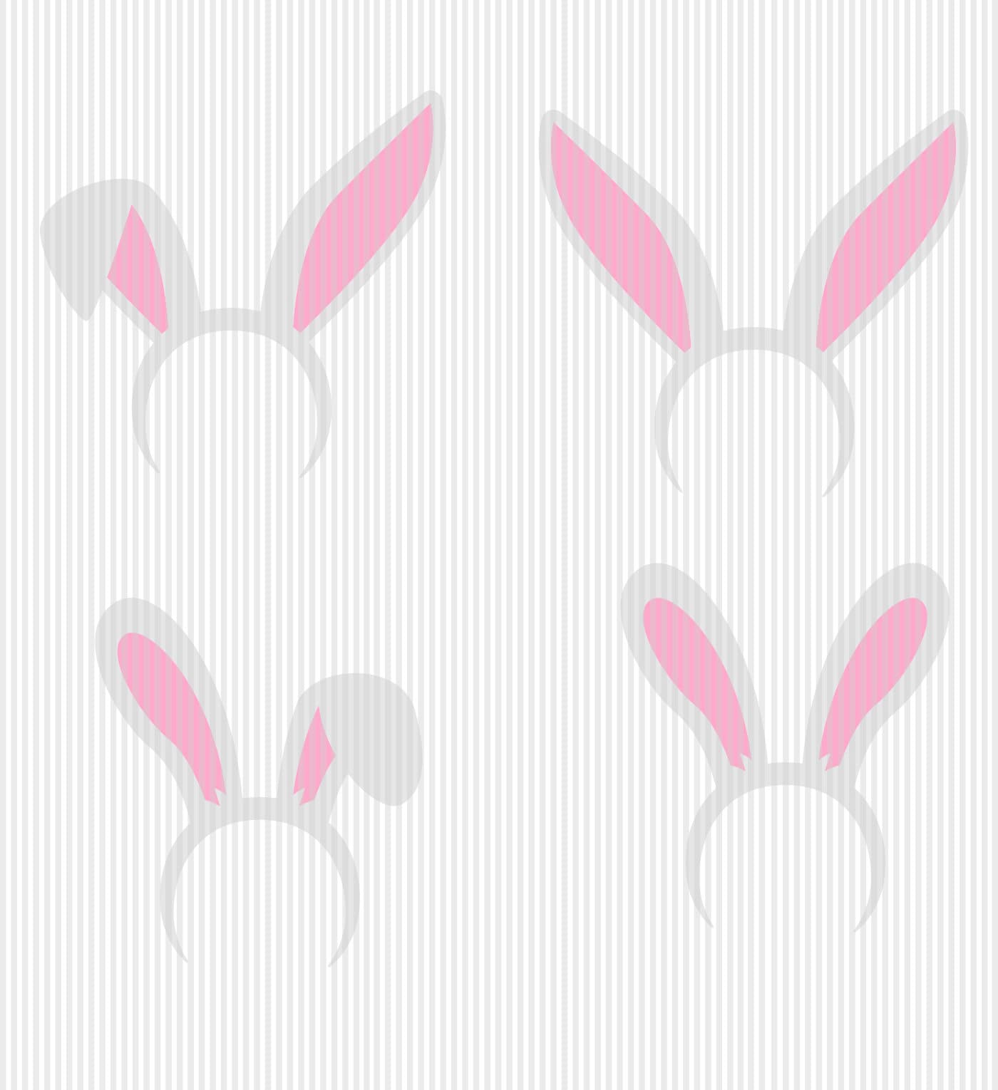Bunny Ears Svg, Bunny Ears Headbands Svg, Rabbit Ears Headband, Easter