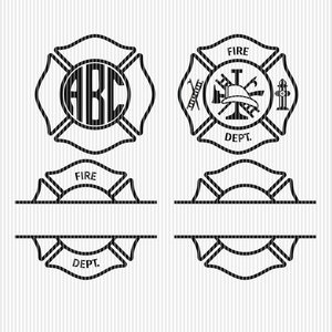 Fire Dept svg Firefighter svg Maltese Cross svg fireman -  Portugal