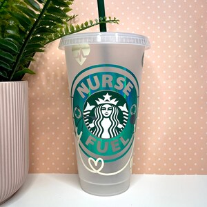 Personalised Starbucks Tumbler Nurse