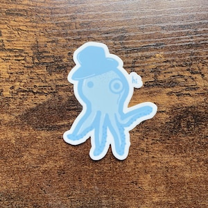 Cute Octopus Vinyl Semi-waterproof Sticker