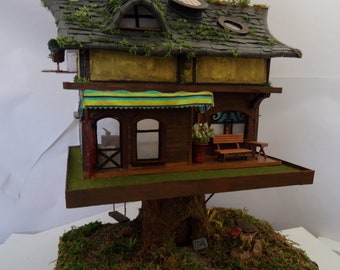 Tree House for Off Grid Gnome or Fairy