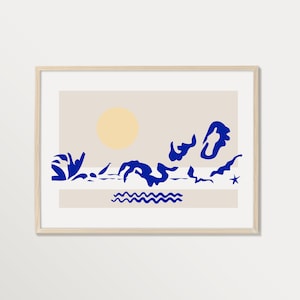 Matisse Print LA PISCINE Cutouts | Henri Matisse Poster, Home Decor Wall Art Prints