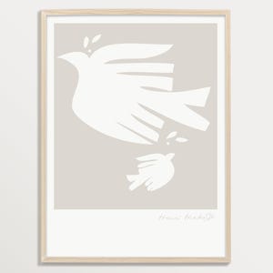 Matisse Print BIRDS | Modern Art Print, Minimalist Wall Art, Matisse Cut Outs