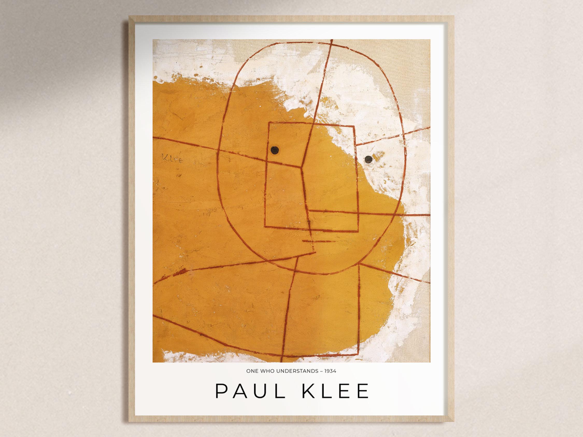 Paul Klee Art Print – One Who Understands | Abstract Painting, Art