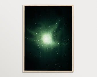 Constellation Print – Star Cluster | Vintage Astronomy Poster, Celestial Decor, Star Poster