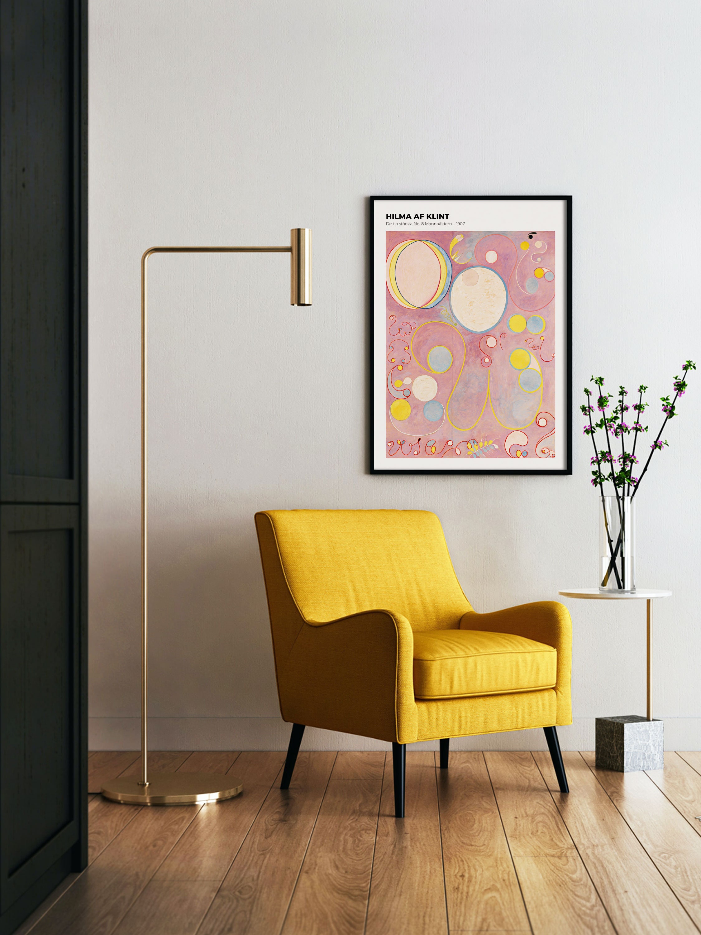 Hilma af Klint Die Zehn Größten Nr. 8 Ausstellung Poster
