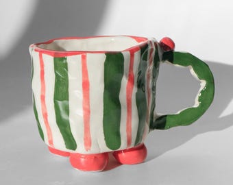 Ceramic Mug Handmade Unique Ceramics Pottery Cup