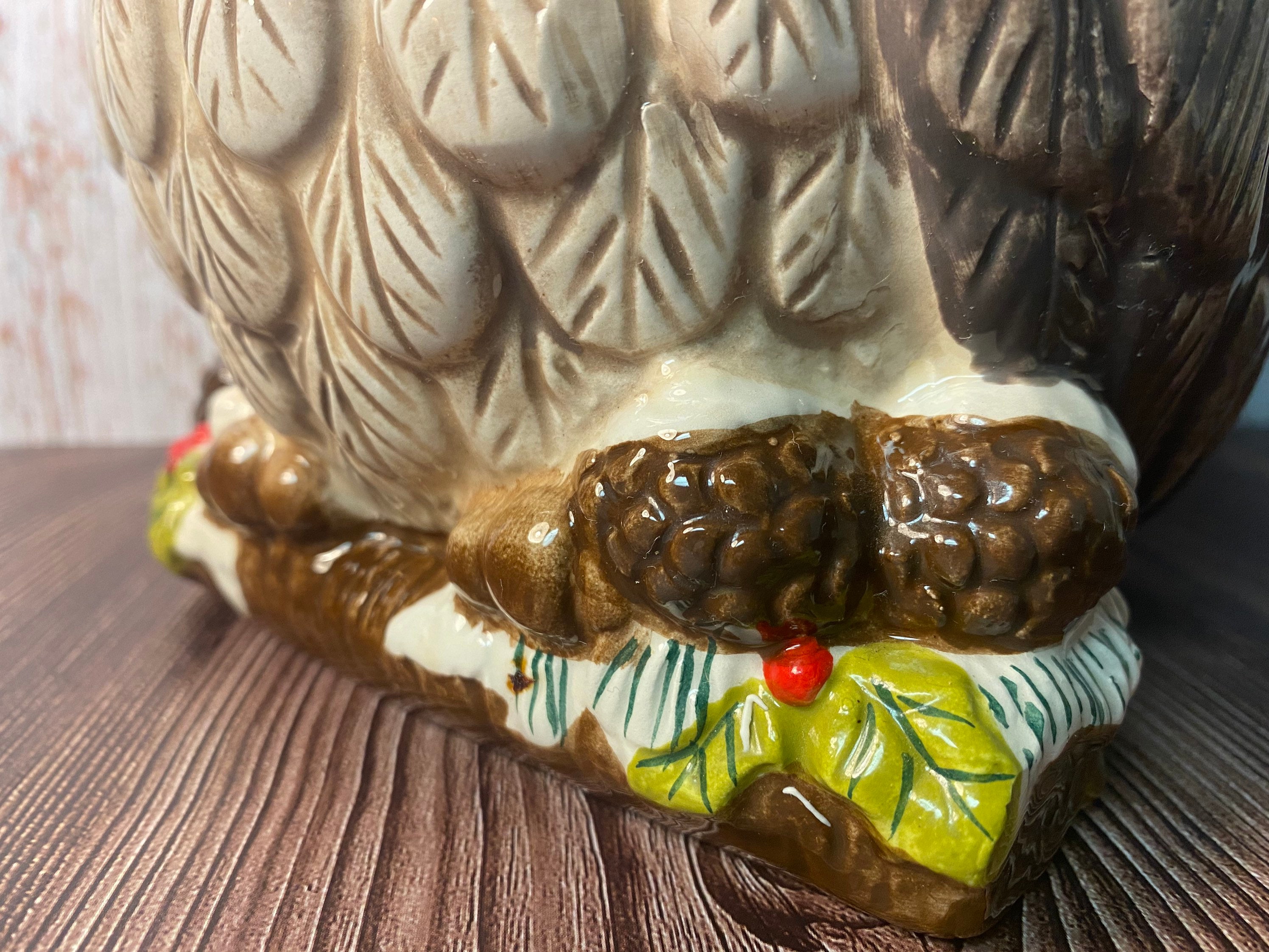 Cracker Barrel Owl Cookie Jar Etsy