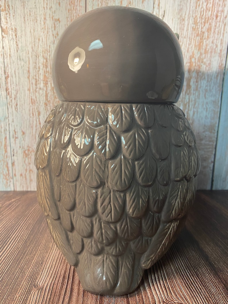Cracker Barrel Owl Cookie Jar Etsy