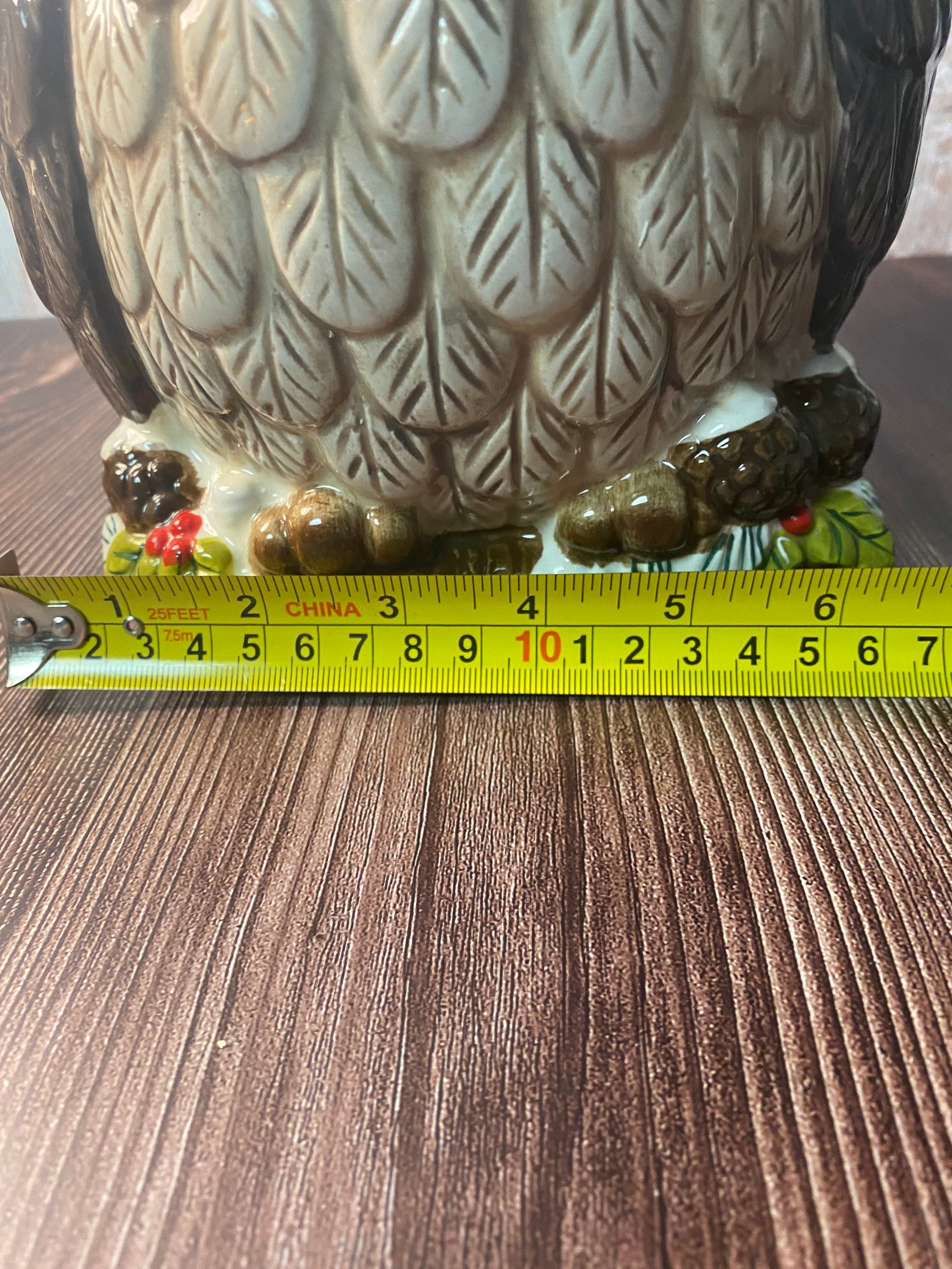 Cracker Barrel Owl Cookie Jar Etsy