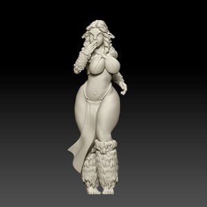 Firbolg / Pinup / 28 mm 32 mm 54 mm 75 mm Pinup / Miniatura de fantasía / Miniatura de DnD / Dungeons and Dragons / Mesa / Pathfinder