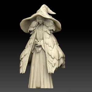 Working on My Ranni 3D-Printable Sculpt : r/Eldenring