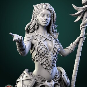 Nala | 32mm or 75mm  Fantasy Resin Miniature | DnD Miniature | RPG  | Tabletop Game