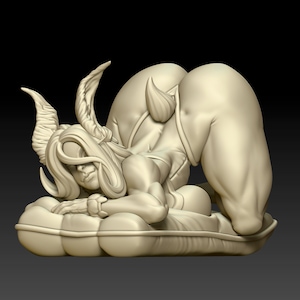 Buuny Girl Pinup | 32mm, 54mm, 75mm Pinup | Fantasy Miniature | DnD Miniature | Dungeons and Dragons | Tabletop | Pathfinder