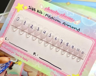 Press-On Nail Sizing Kit