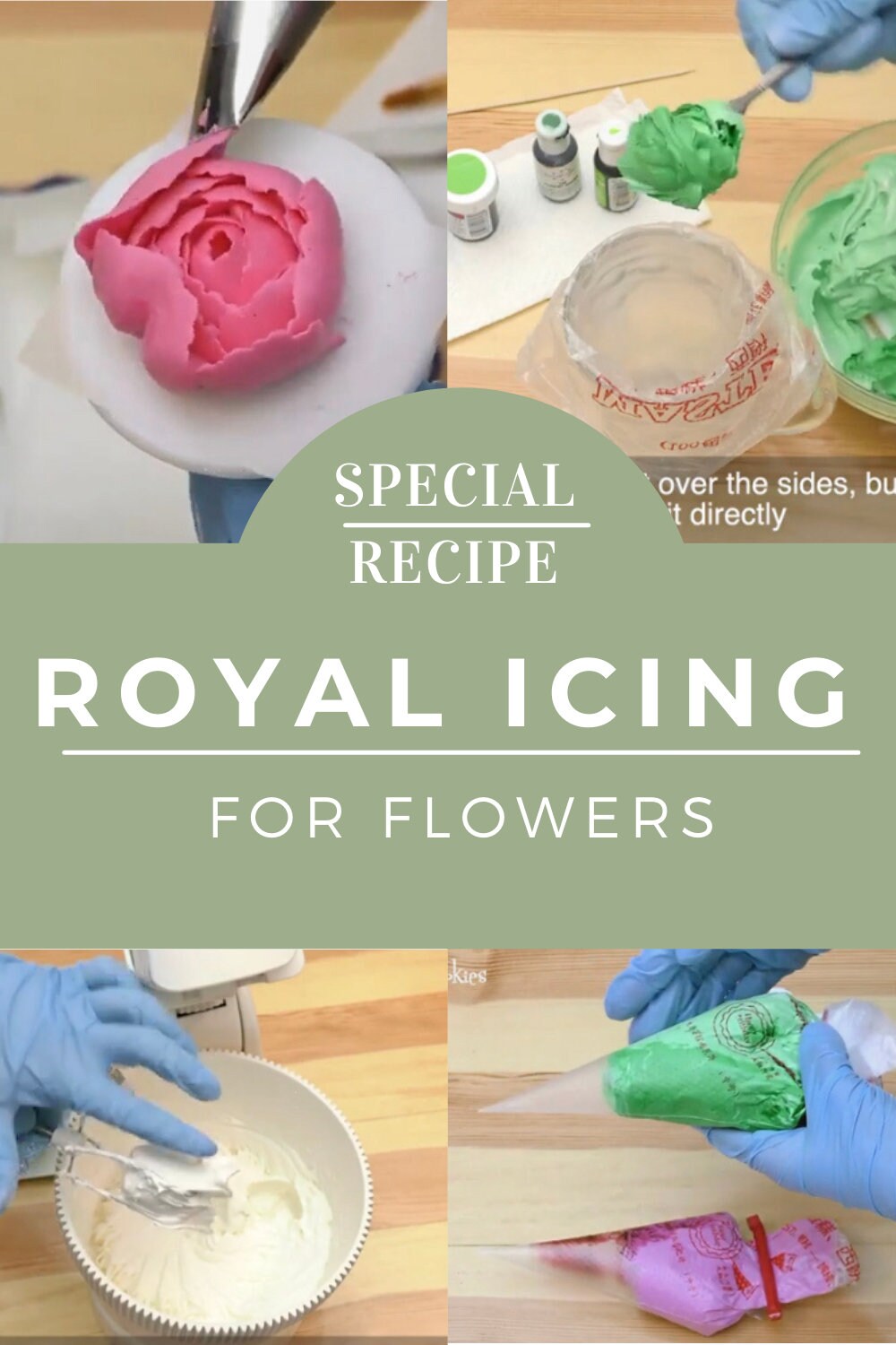 Royal Icing Flower Class: POPPY Cookie + Royal Icing Recipe, Memorial ...