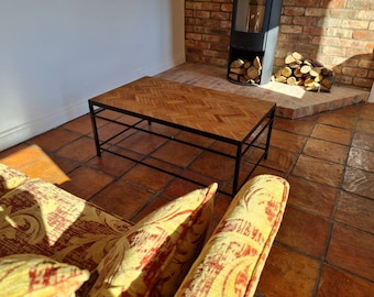 Parquet coffee table