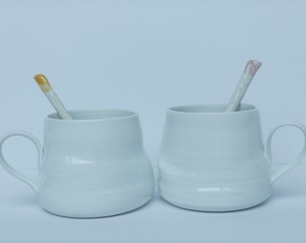 White Porcelain Mug