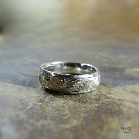 Anillo De Plata De Ley 925 Sólida - Ancho 4 Mm, Forma D