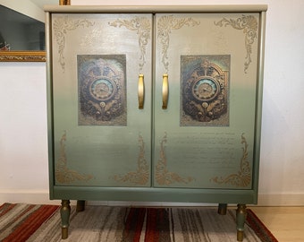 Design chest of drawers retro unique handmade 95x107x44 cm