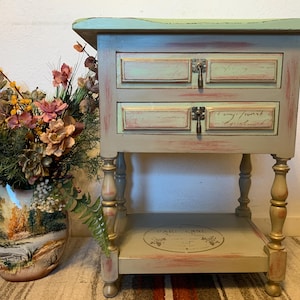 Design Chest of Drawers Retro Unique Handmade 59x71x37 cm