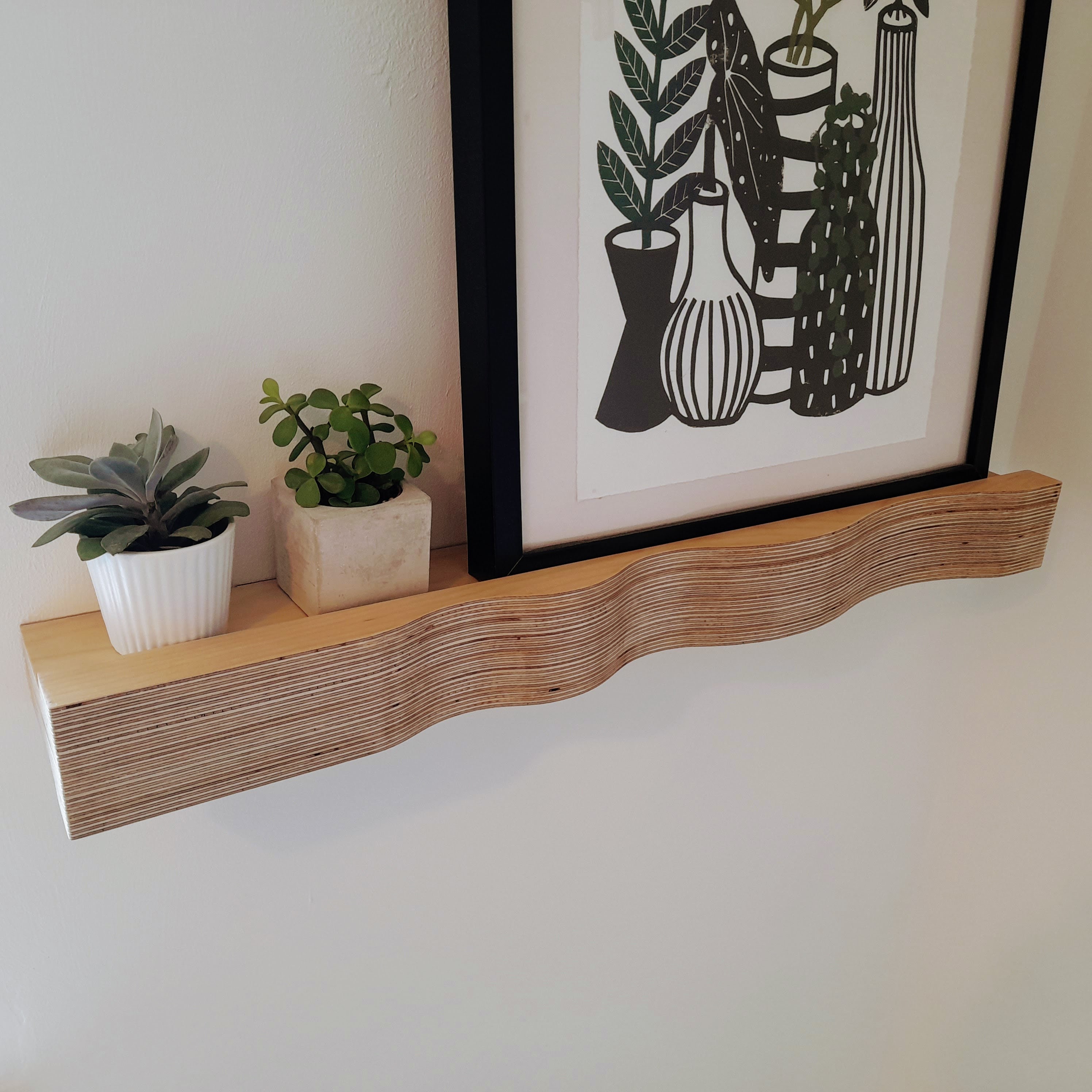 Plywood Picture Ledge Display Shelf for Wall Floating Shelf Etsy UK