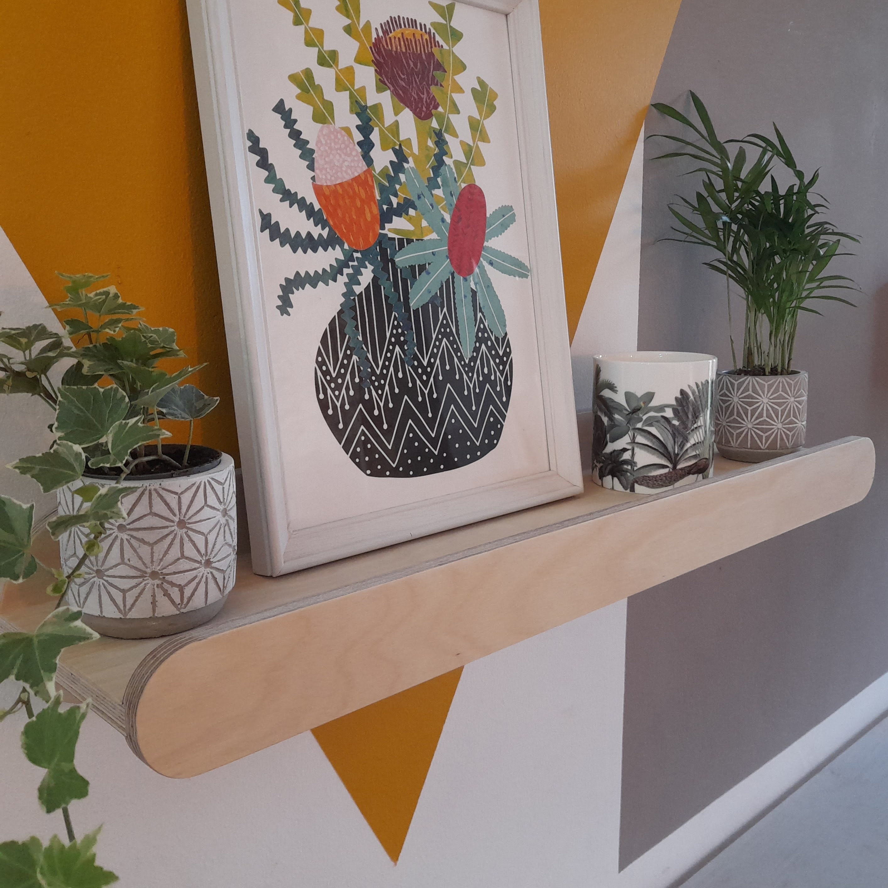 Plywood Picture Ledge Display Shelf for Wall Floating Shelf Etsy UK