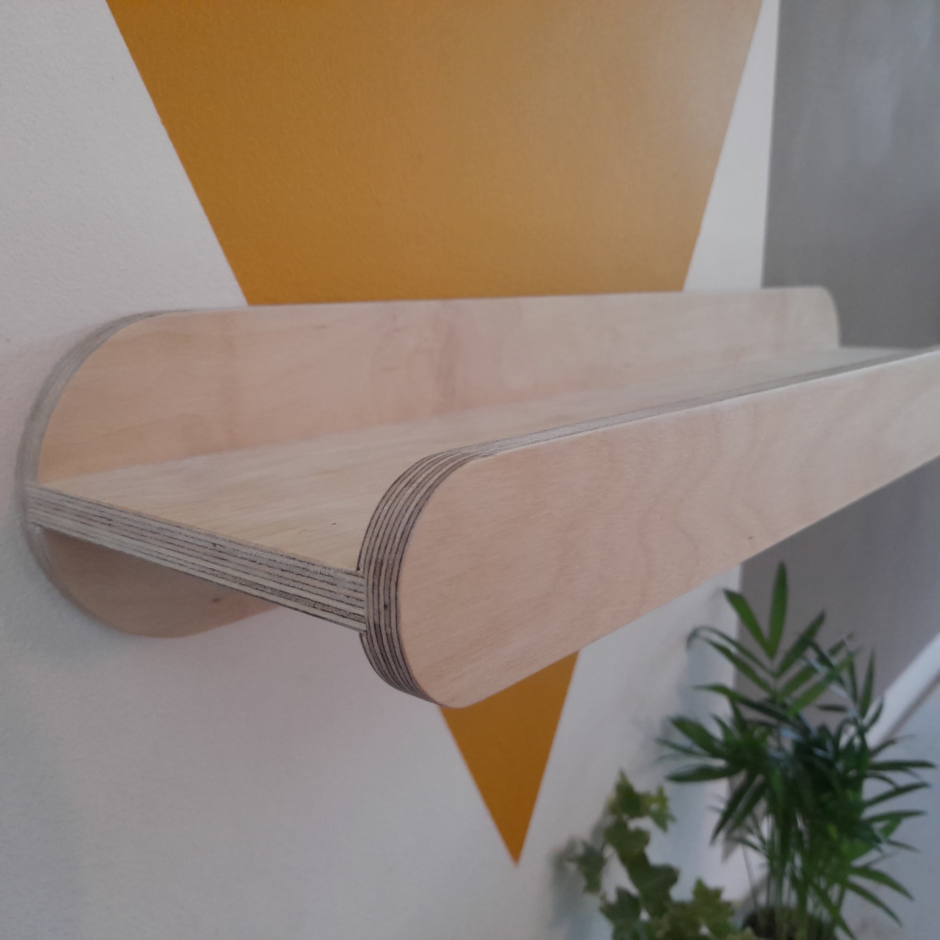 Plywood Picture Ledge Display Shelf for Wall Floating Shelf Etsy UK