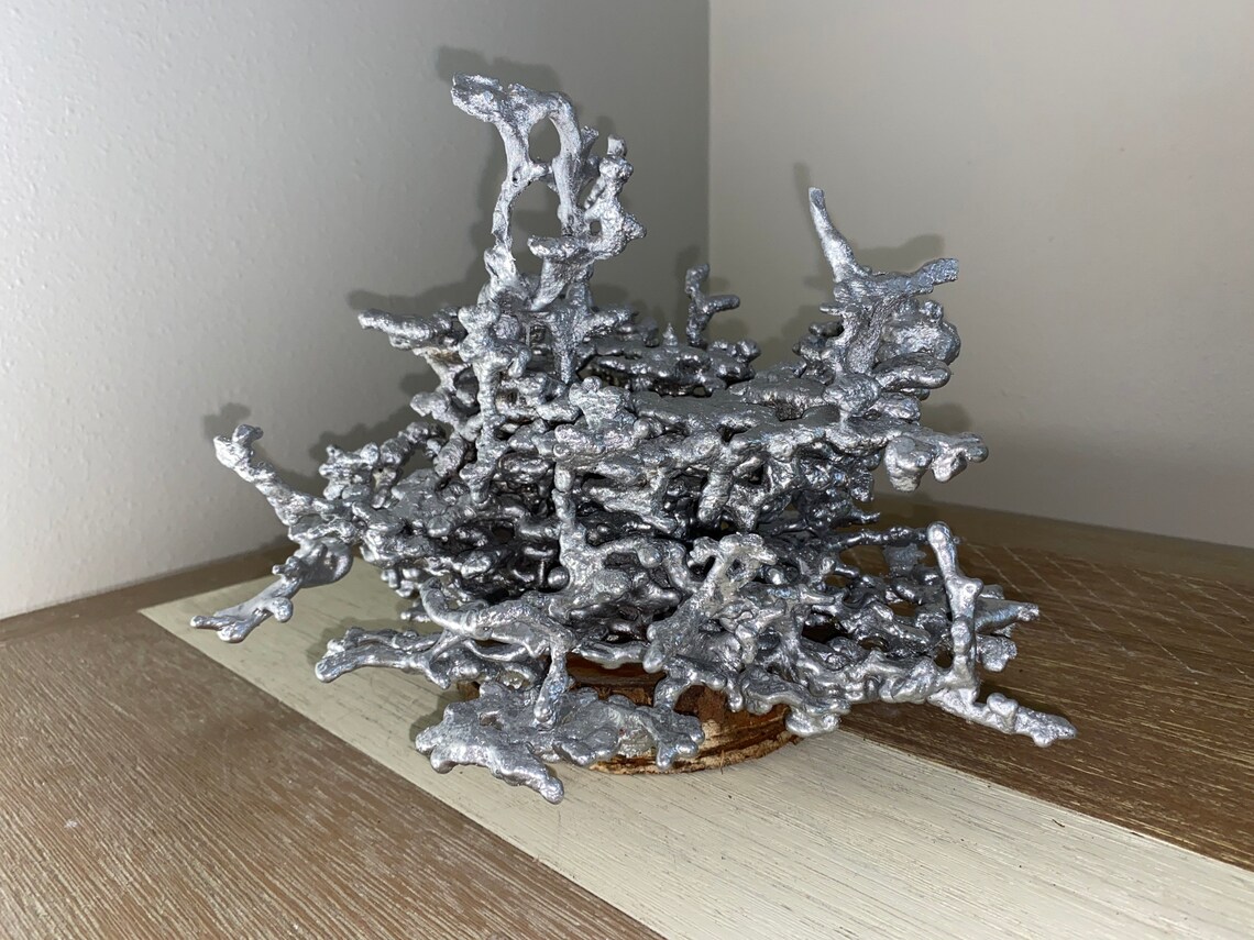 Aluminum AntHill Casting Art Sculpture Etsy