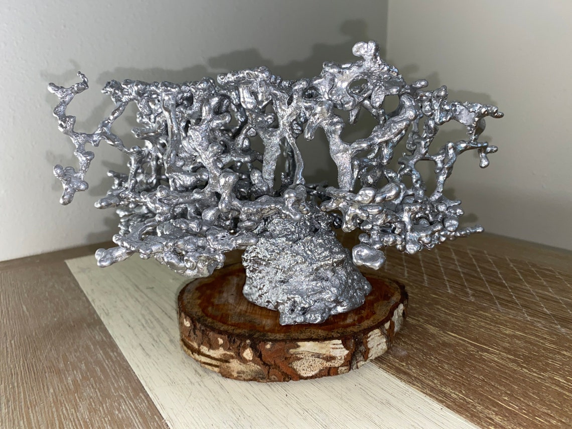 Aluminum Anthill Art Casting Sculpture Etsy