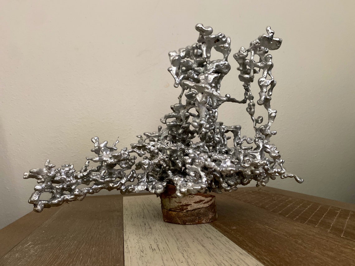 Aluminum Ant Hill Art Casting Sculpture Etsy