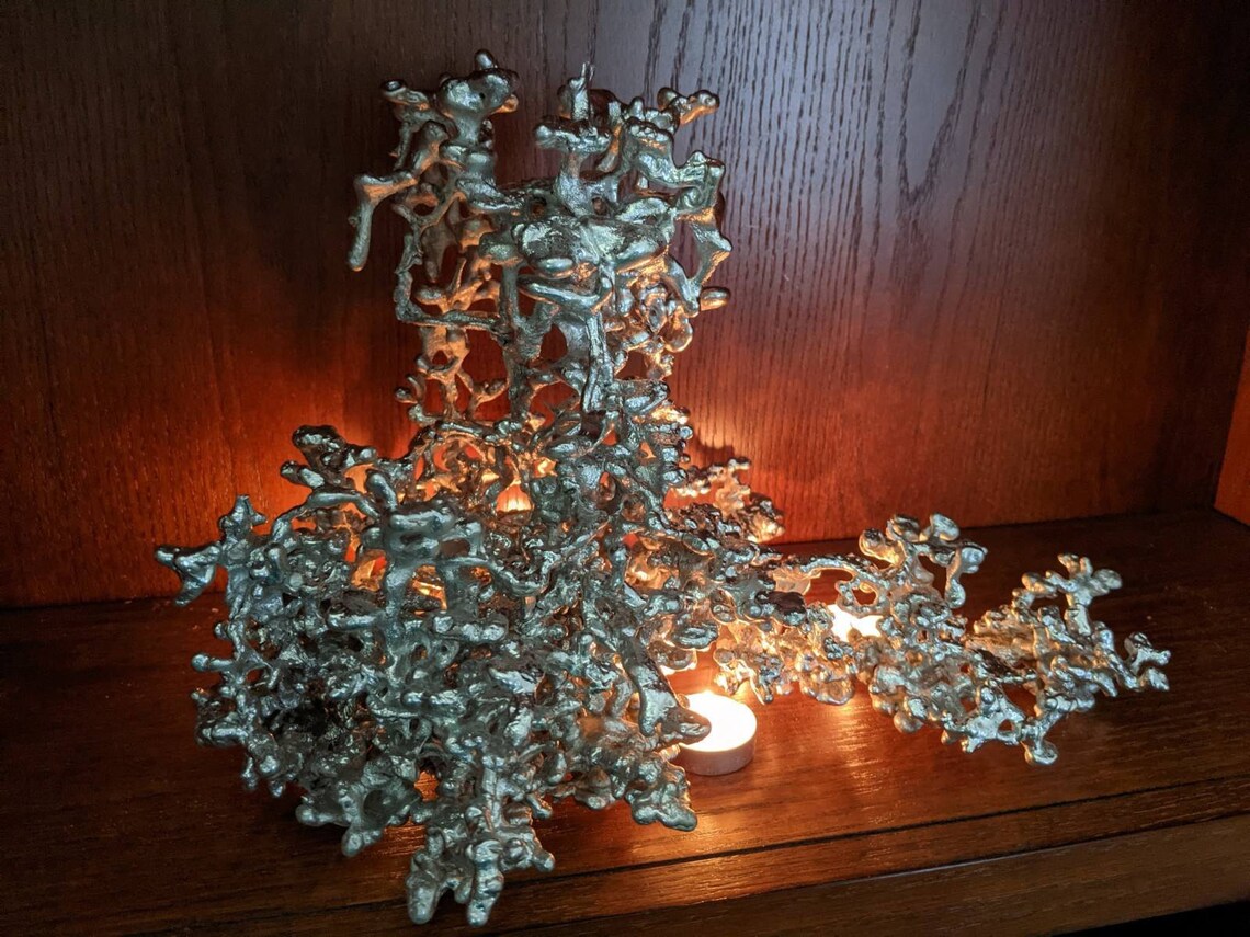 Aluminum Ant Hill Art Casting Sculpture Etsy