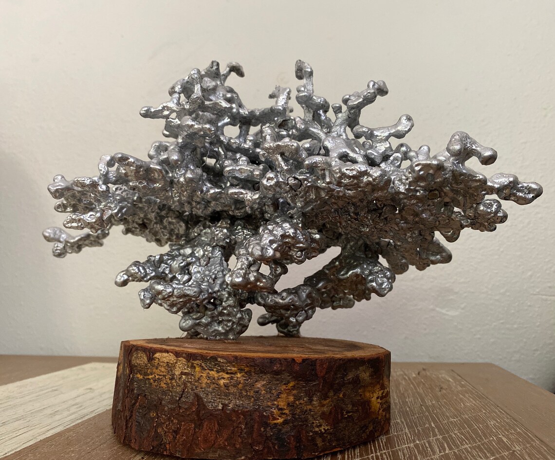 Aluminum Anthill Art Casting Sculpture Etsy