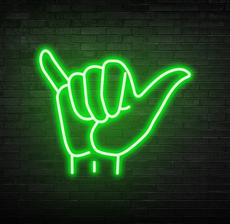 Custom Neon Sign Cannabis Neon Sign Hand Neon Sign Neon light sign for wall Home Decor Game Room Sign Rasta Neon Sign Wall Decor