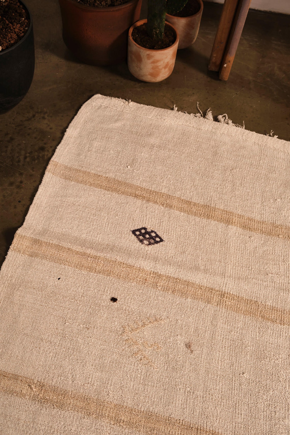 6x12 Vintage Turkish Hemp Kilim Anatolian Flatweave Kilim Rug Handmade