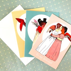 Cartes Sapphic Regency Valentines