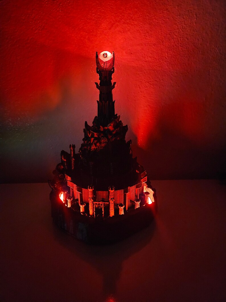 Barad Dur Lamp, Eye of Sauron Lotr