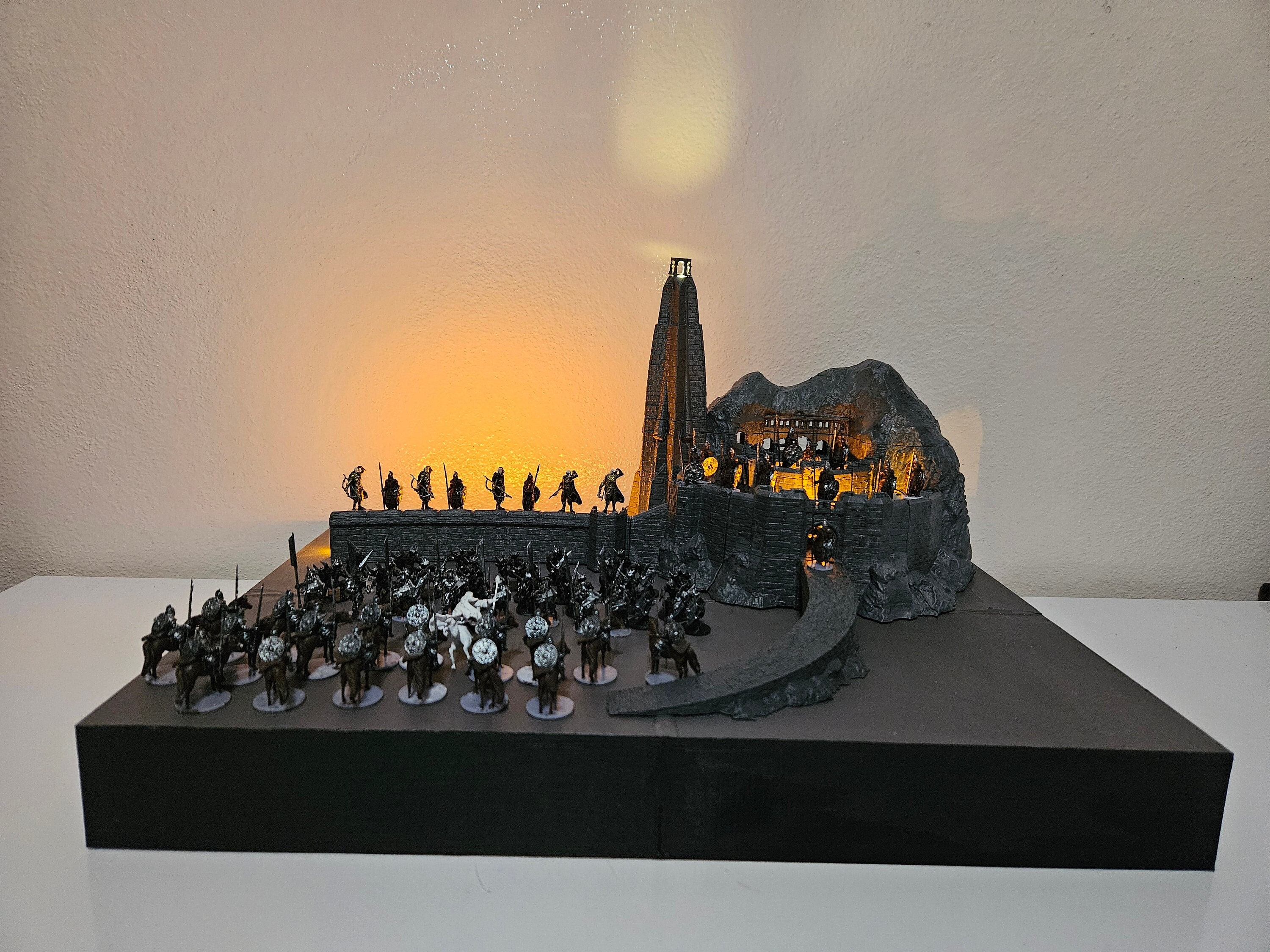 Helms Deep Diorama