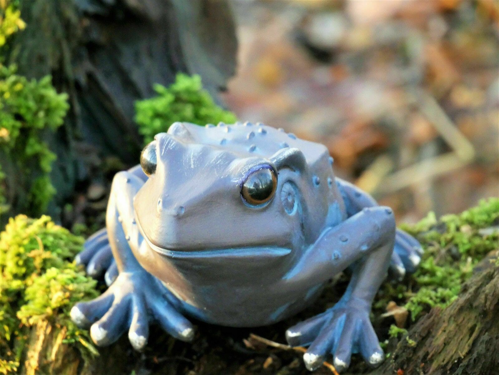 2 pcs Handmade Frog Ornament Frog Garden Ornament Pond Etsy